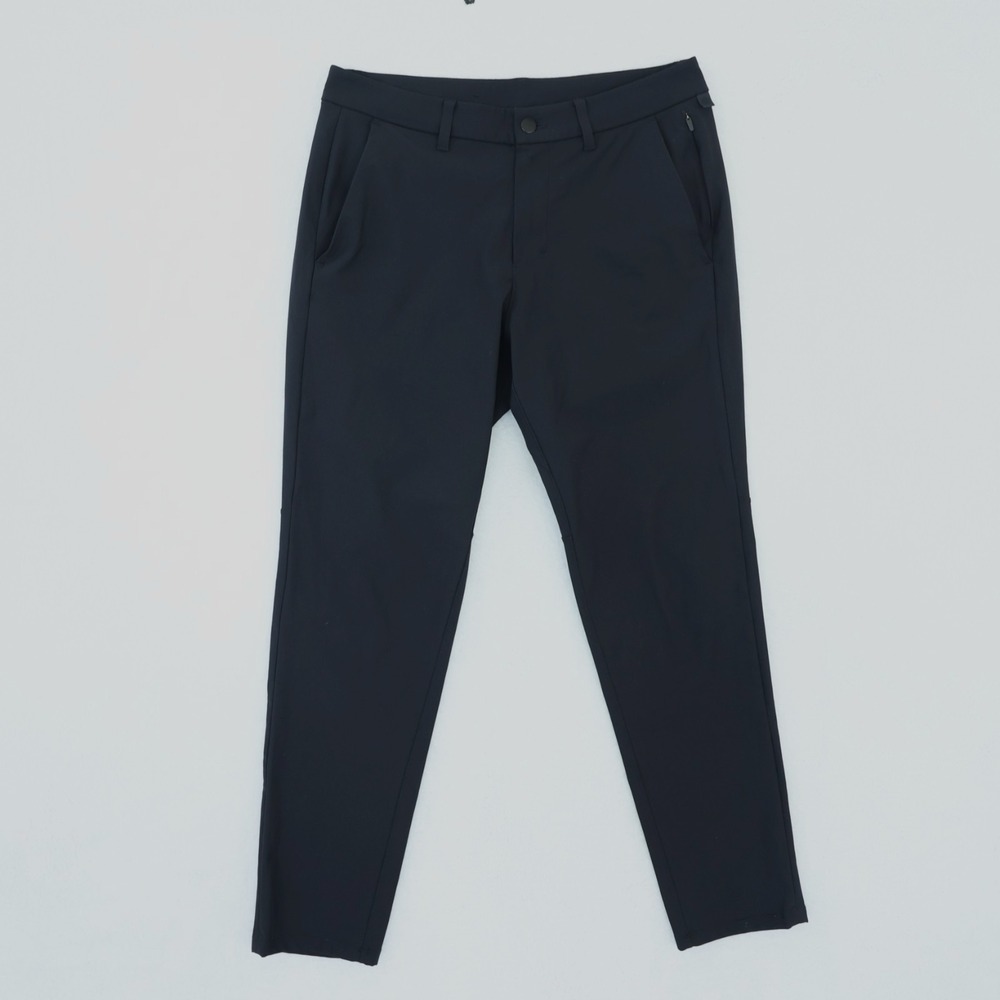 Lululemon Commission Pant Mens 31 x 28 Black Slim Performance Stretch Golf